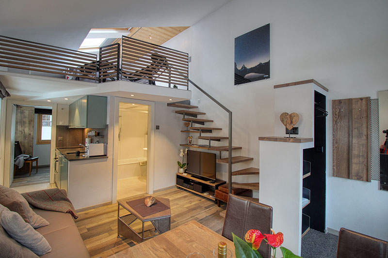 Chalet Abacus - chambre living